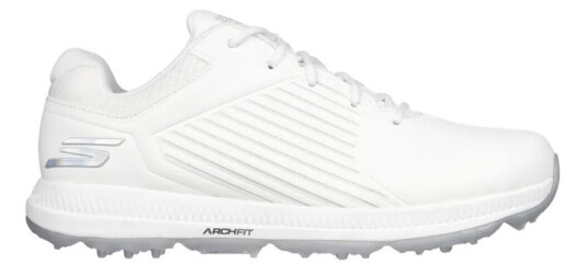 Skechers Go Golf Elite 5 Golfsko Dame Hvit/sølv 40