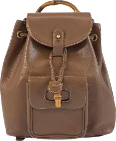 Gucci Vintage Dame Pre owned Brun ONE SIZE,