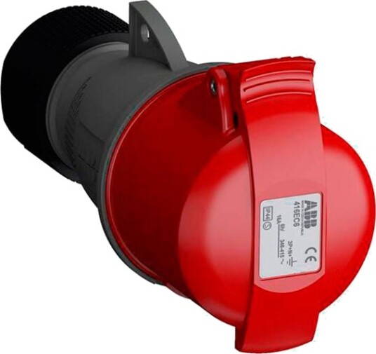 ABB CEE Skjøteledning (5-polet 16A) Rød 400V IP44