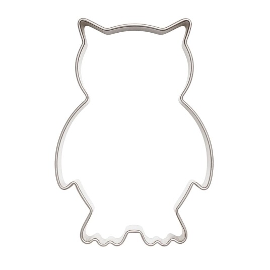 Pepperkakeform Ugle 6,5 Cm Pepperkakeform Ugle 6,5 Cm