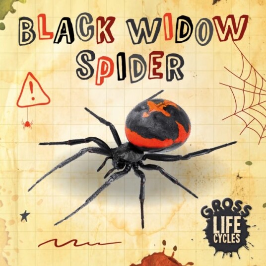 Black Widow Spider Av William Anthony