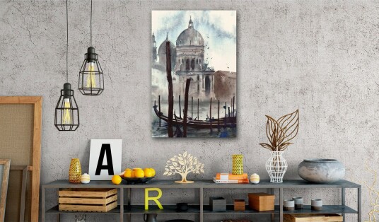 Tavle Watercolour Venice 60X90 Artgeist sp. z o. o.