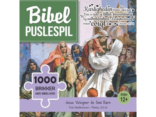 Jesus Velsigner De Små Børn