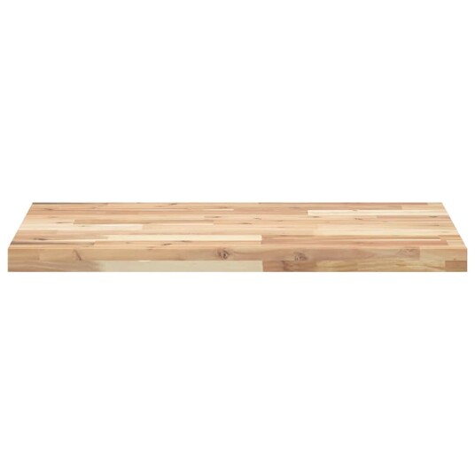  Bordplate ubehandlet 140x50x4 cm heltre akasie
