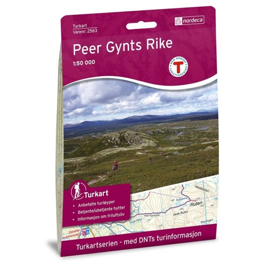 Nordeca Peer Gynts Rike 1:25 000 Turkart