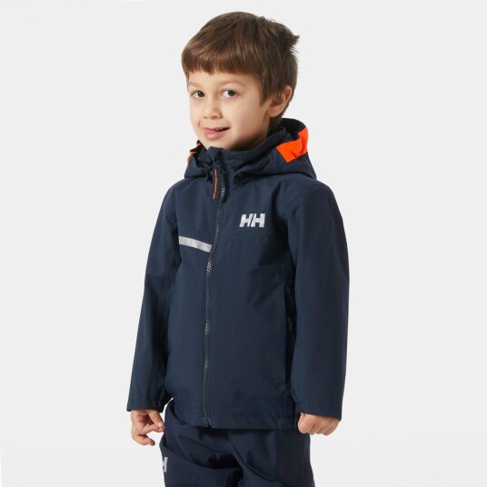 Helly Hansen Shelter Helly Tech® Jacket Barn Marineblå 116