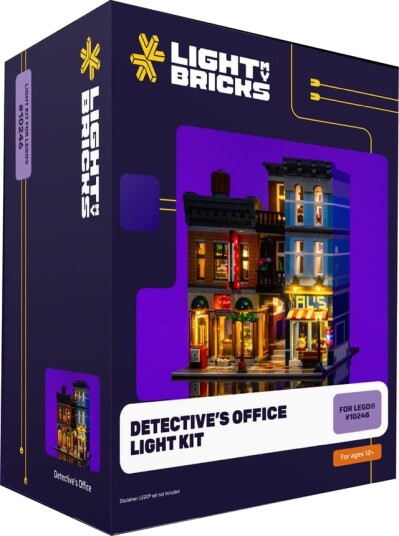 Light My Bricks Detective"s Office lyssett