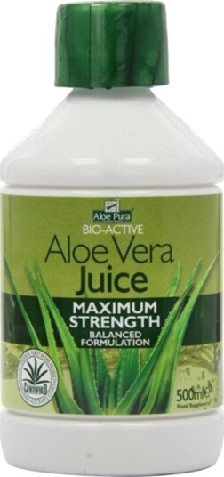 Optima aloe vera juice maksimal styrke 500 ml Optima aloe vera juice maksimal styrke 500 ml