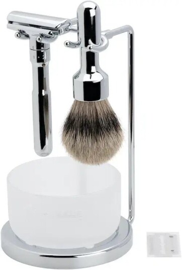Merkur Merkur Shaving Set Futur 751 Bright Chrome Merkur Merkur Shaving Set Futur 751 Bright Chrome