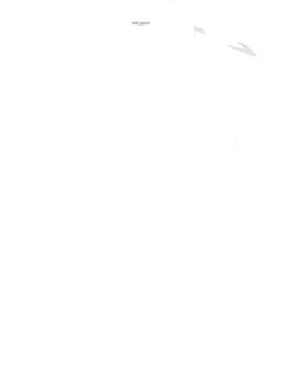 Saint Laurent Herre Topper Hvit L,