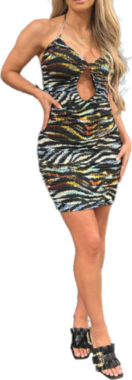Just Cavalli Dame Kjoler Flerfarget S, Just Cavalli Dame Kjoler Flerfarget S,