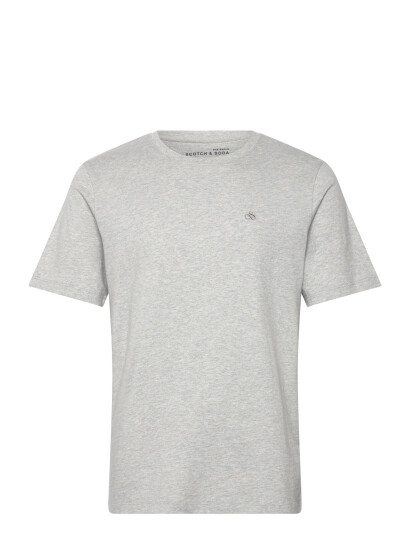 Scotch & Soda Core Logo T-Shirt - Grey - L