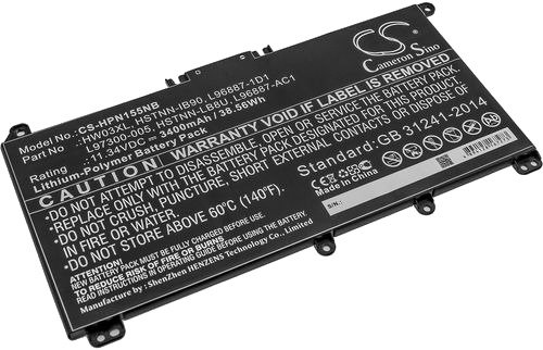 Batteri til HP Pavilion 15 EG0073CL etc. HPN155NB