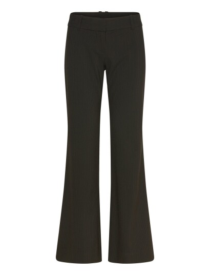 Weekday Low Rise Flared Suiting Trousers Black 42 Weekday Low Rise Flared Suiting Trousers Black 42