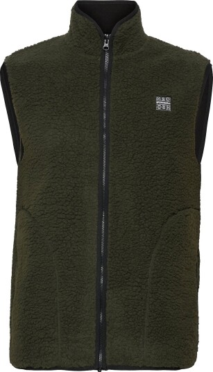 H2O Langli Pile Waistcoat Green XS