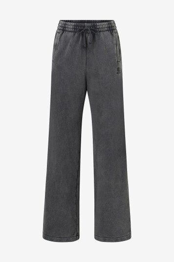 Champion Sweatbukser Icons Wash Wide Leg Pants Grå Champion Sweatbukser Icons Wash Wide Leg Pants Grå