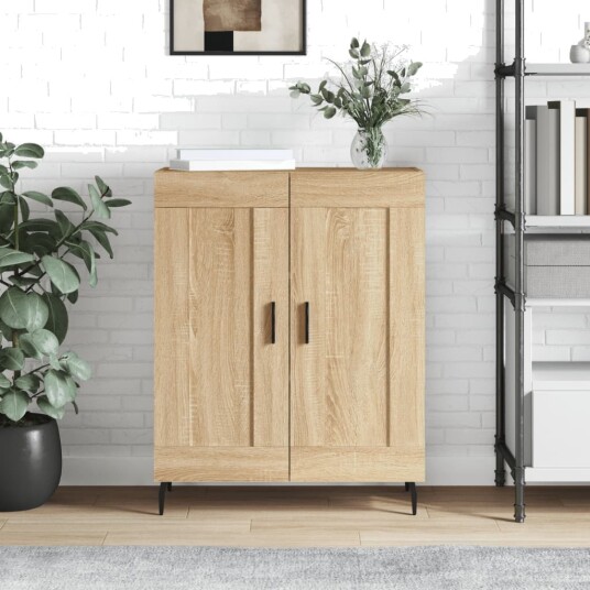 Skjenk sonoma eik 69,5x34x90 cm konstruert tre Skjenk sonoma eik 69,5x34x90 cm konstruert tre