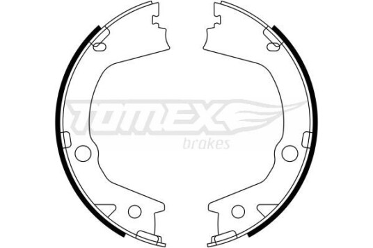 Bremsesko sett TOMEX Brakes TX 23 16