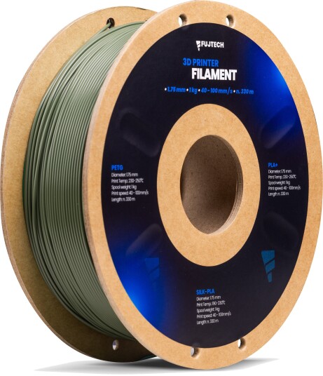 Fujtech PLA+ Filament Olivengrønn 1.75 mm