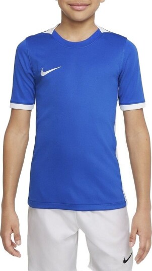 Nike Trenings T Skjorte Dri FIT Challenge IV   Blå/Hvit Barn størrelse S: 128 137 cm
