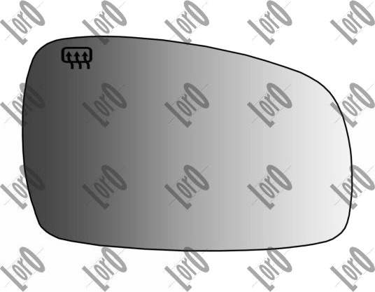 ABAKUS 3703G02 Speilglass, ytterspeil