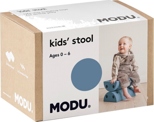 Modu Kids Stool Blue