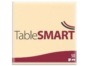 Serviet Tablesmart Airlaid 40X40 Cm 1/4 Fold Buttermilk,12 Pk X 50 Stk