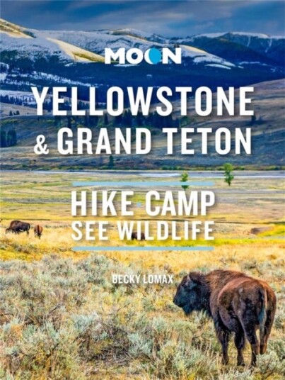 Moon Yellowstone & Grand Teton Av Becky Lomax