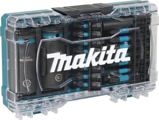 Makita E-22903 Slagborsett 30 Deler i Svart Oppbevaringsboks
