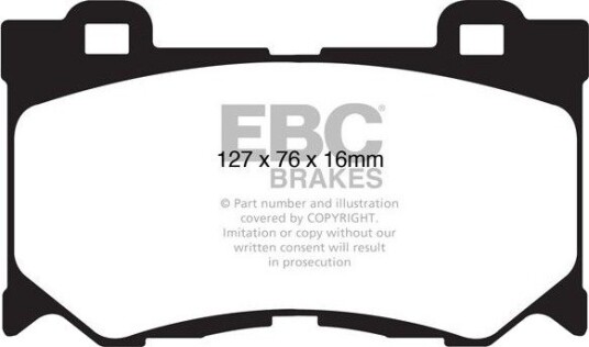 Bremseklosser EBC Brakes DP21823