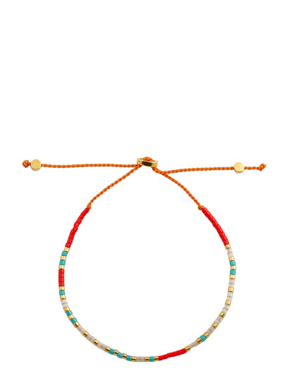 SYSTER P Code Bracelet Gold |Multi/patterned |One Size