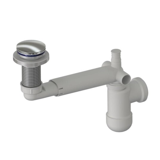 Vikingbad Vannlås&Pop-upØ40/32mm for Benkeplater - Preloc 420 Krom