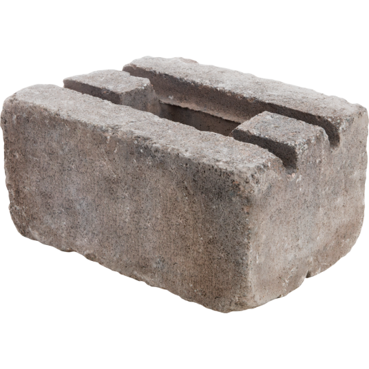Aaltvedt Støttemur Rådhus Geoloc Brunmix 31x26x14,5