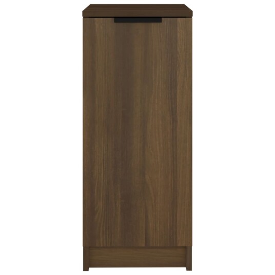 vidaXL Skoskap brun eik 30x35x70 cm konstruert tre