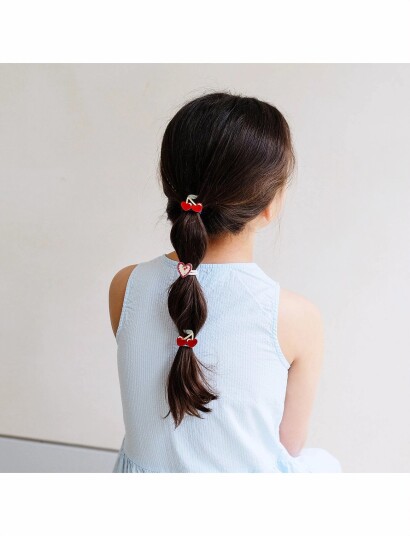Mimi & Lula 6 Ponies Mini Red Cherries Mon Cheri Multi/patterned ONE SIZE Mimi & Lula 6 Ponies Mini Red Cherries Mon Cheri Multi/patterned ONE SIZE
