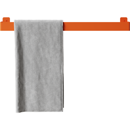 Nichba håndklestang 60 cm oransje