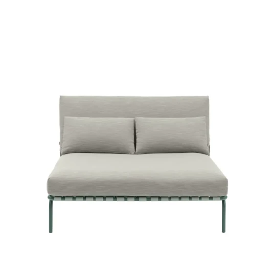 Muuto Daybed Settle Ribbed Weave 2/Dark Green