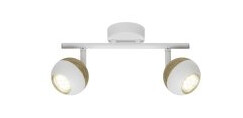 Brilliant Scan G59413/75 Loft-spotlights LED (RGB) GU10 6 W Hvid Træ (lys)