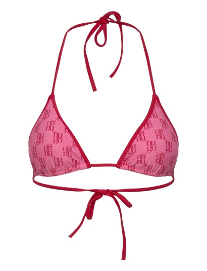 HUGO Monogram Triangle Pink L