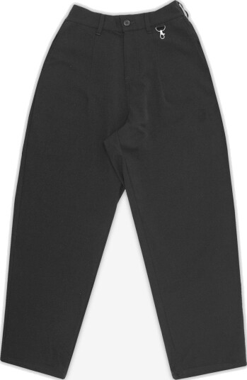 Students Golf Calculus Baggy Pleated Pants Svart Golfbukser herre Black Large