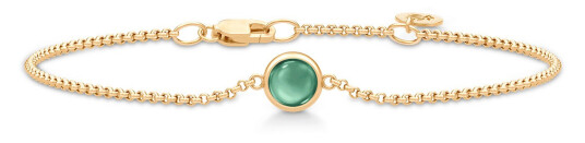 Julie Sandlau Primini Armbånd 22 kt. Sølv BR258GDTMCR - Dame