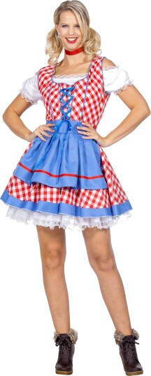 Wilbers & Wilbers Oktoberfest Dirndl Rutete Kostyme 38 004773-H-038