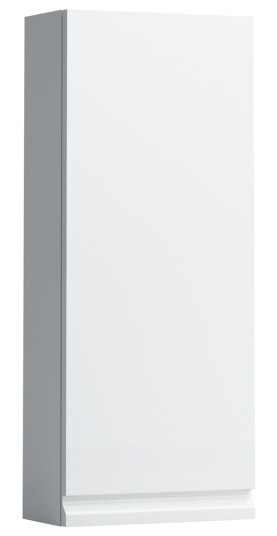 LAUFEN PRO N SIDESKAP 85X35 CM HØYRE HVIT MATT