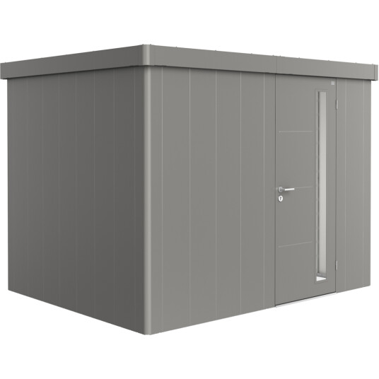 BIOHORT REDSKAPSBOD NEO 2C STD. DØR KVARTSGRÅ METALLIC