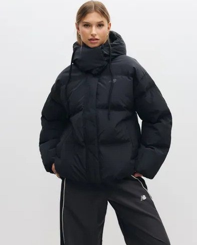 New Balance   Svart   Premium Puffer Jacket