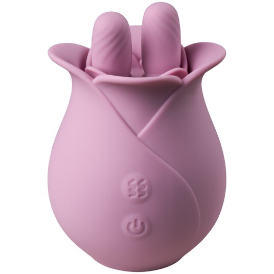 Amaysin Two Fingers Rose Klitorisvibrator - Lilla - Lilla Amaysin Two Fingers Rose Klitorisvibrator - Lilla - Lilla