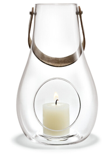 Holmegaard Design With Light Lanterne Transparent 24,8 cm
