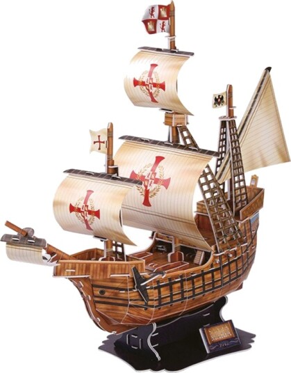 CubicFun 3D puslespill   113 brikker   Skipet Santa Maria