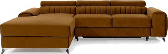 Seksjonssofa Eltap Grayson 278x205x92 cm Loco 45 Gul Venstre