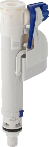 Geberit Type 360 Flottørventil 1/2" med Plastnippel for Vanntilkobling Nede